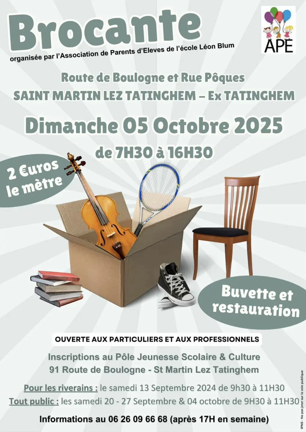 Brocante St Martin-lez-Tatinghem
