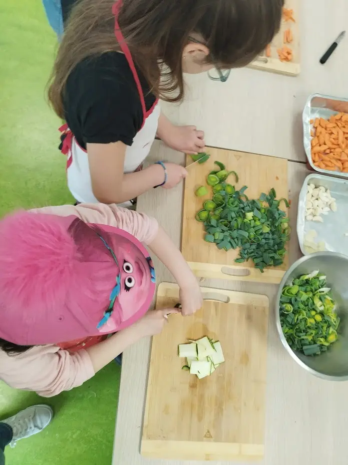 Cuisine en famille le 14 avril à Enerlya