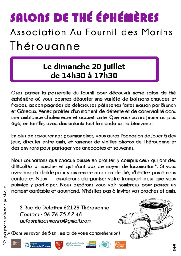 salon de thé du 20 juillet 2025