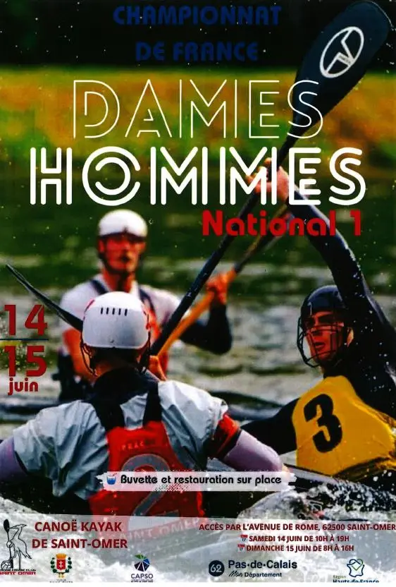 14-15 juin_Championnat de Canoë Kayak