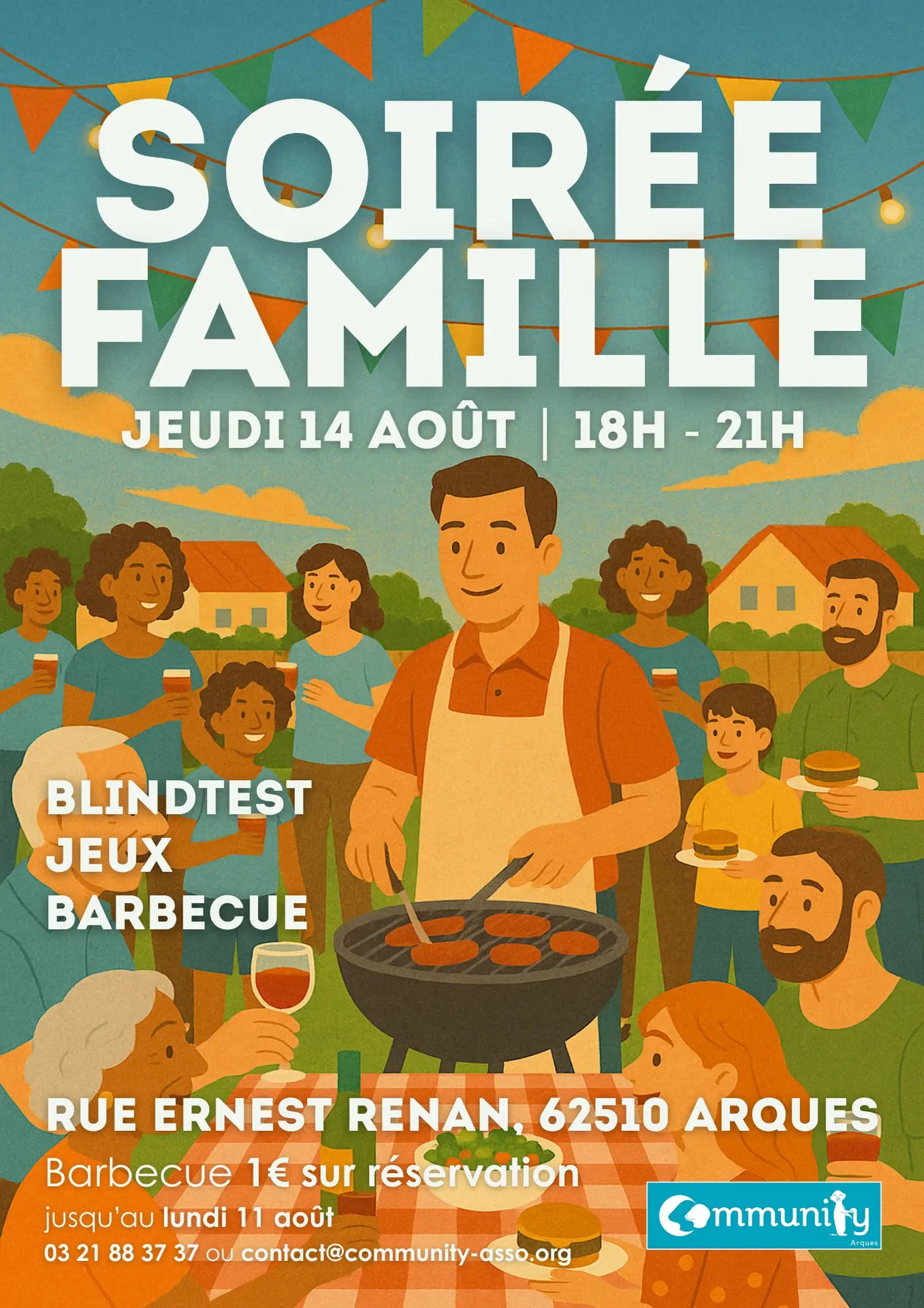 14 août_Soirée Familles BBQ blindtest