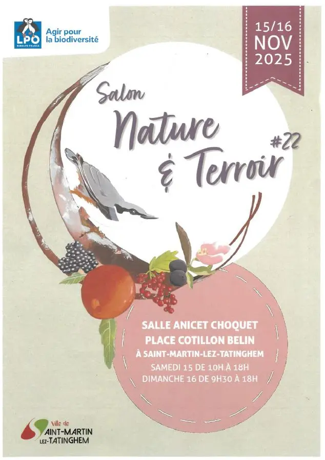 15 et 16 nov., Salon Nature et Terroir