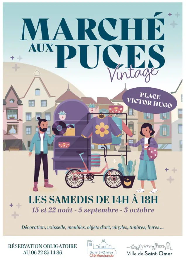 Marchés aux puces Vintage à Saint-Omer