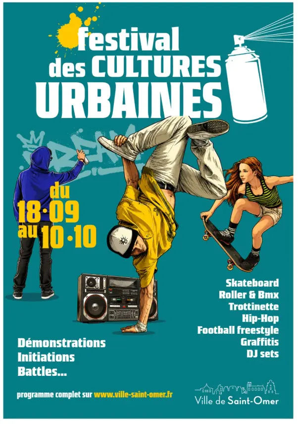 Festival des Cultures Urbaines à Saint-Omer