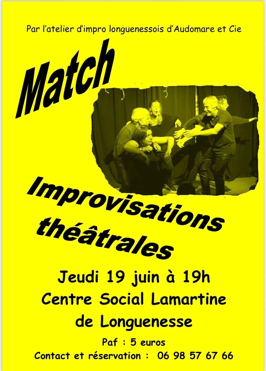 19 juin_Théâtre d'impro à Longuenesse