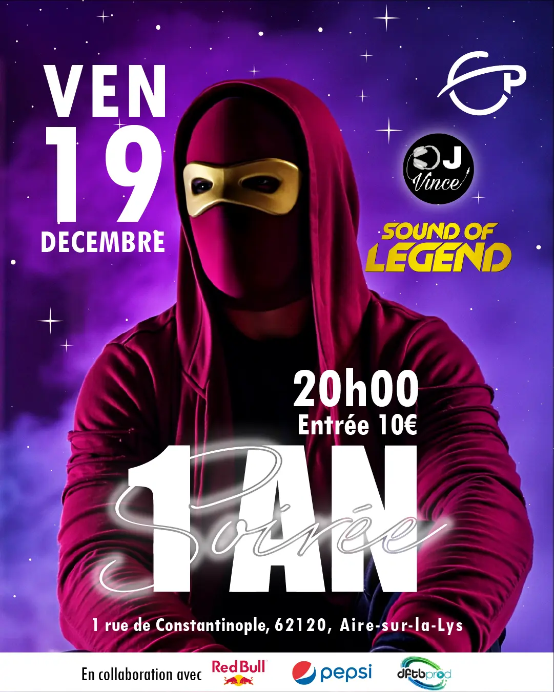 19 décembre Soirée 1 an de PlanetAire !