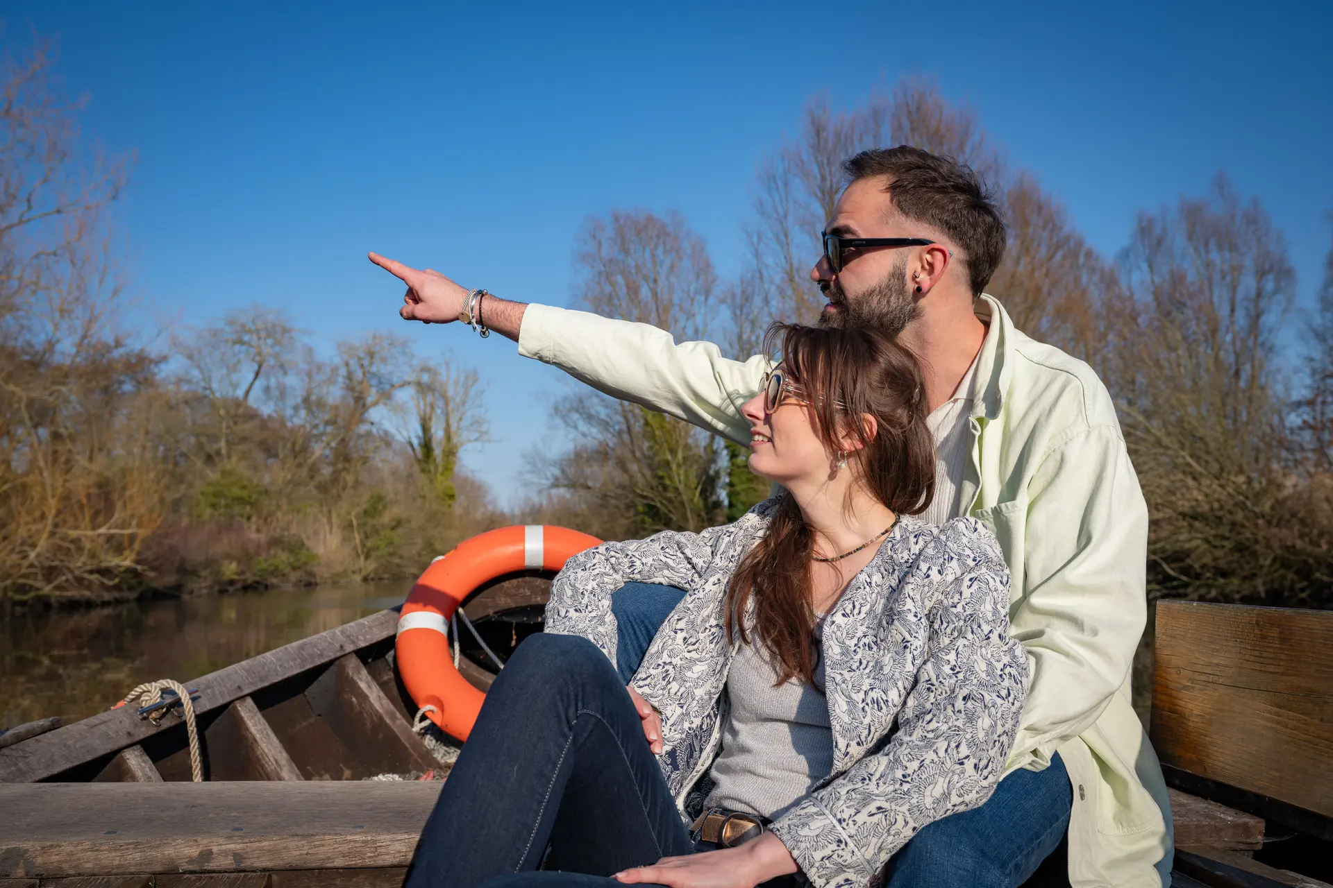 11 - En Couple - Balade Bacôve - La Maison du Marais © Tourisme en Pays de Saint-Omer