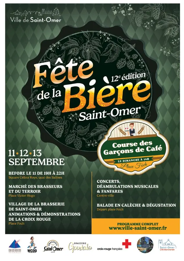 Du 11 au 13 septembre, Fête de la Bière à Saint-Omer