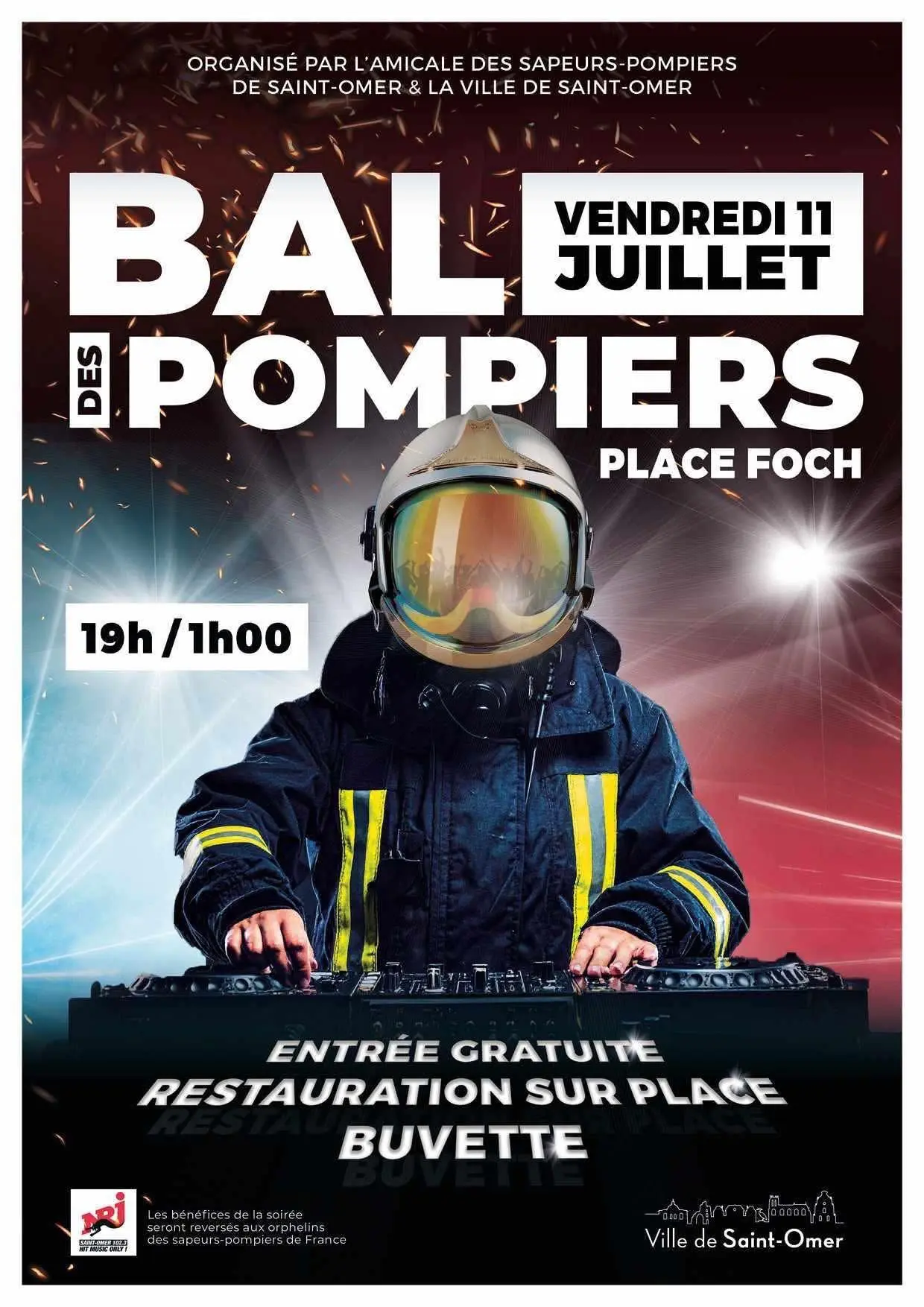 11 juillet_Bal des Pompiers StOmer