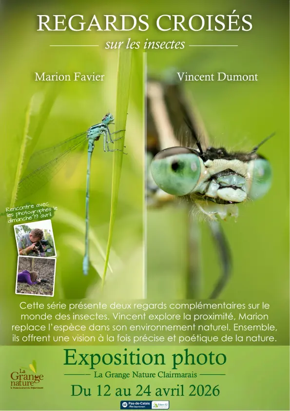 Affiche Exposition Marion Favier et Vincent Dumont