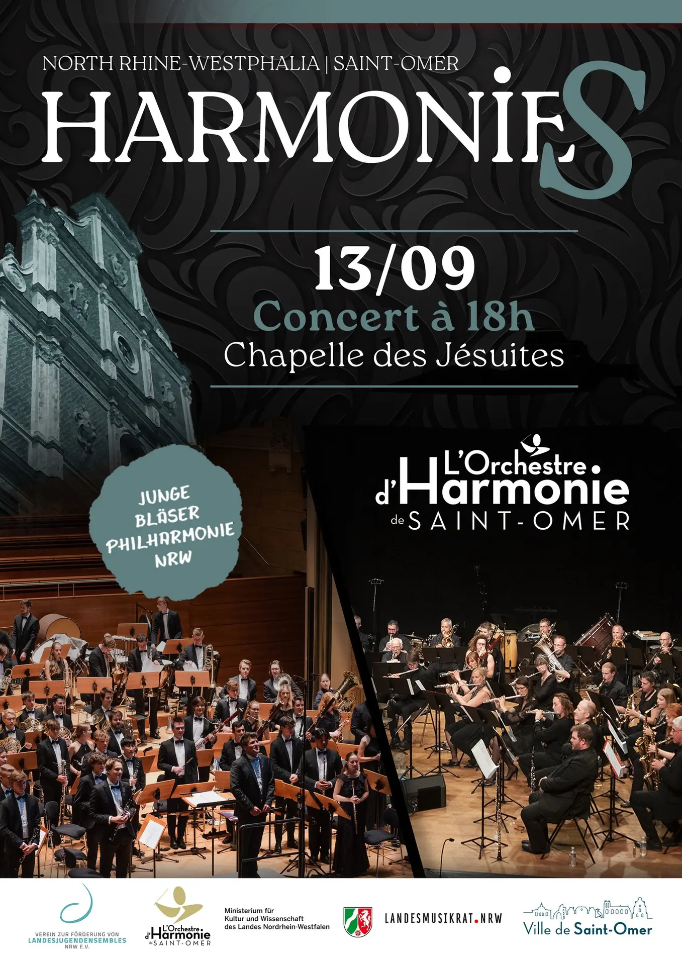 13 sept_Concert d'Harmonie de Saint-Omer, chapelle des Jésuites