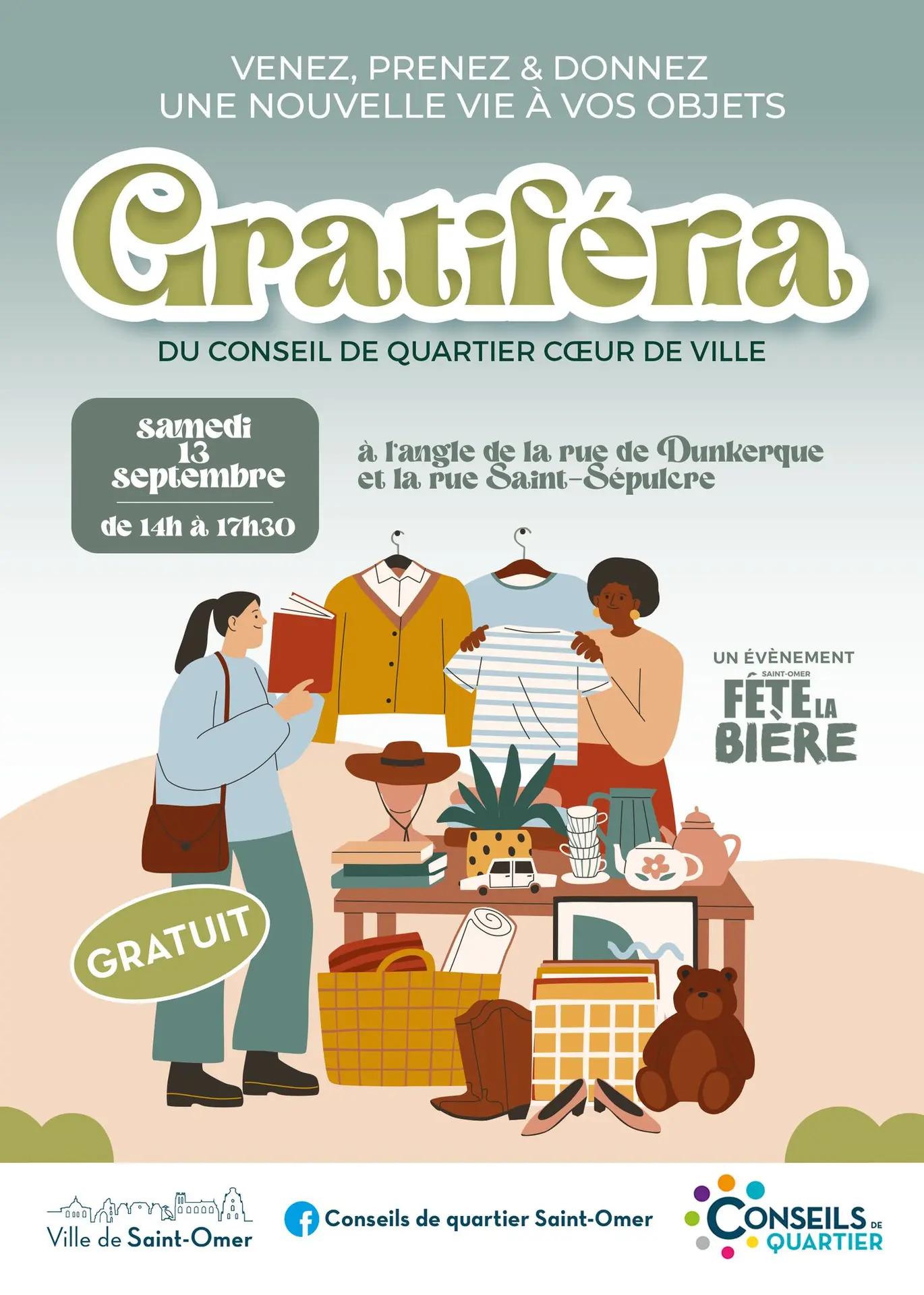 13 septembre, Gratiféria Saint-Omer