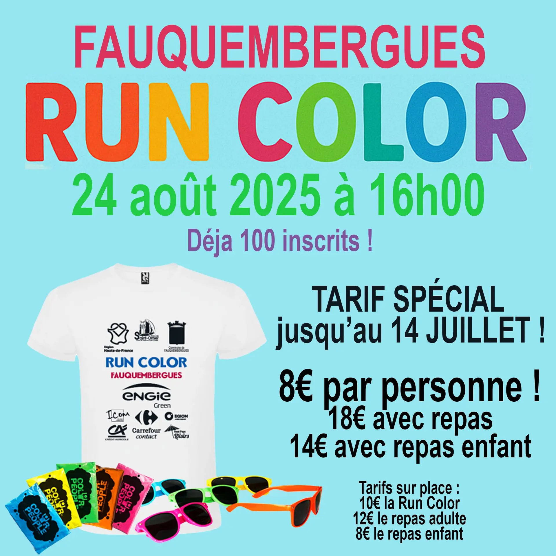 24 août_ Run Color Fauquembergues