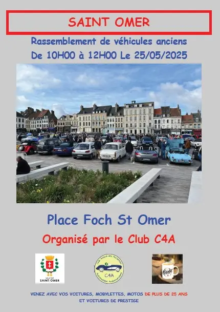 25 mai, Rassemblement véhicules anciens C4A