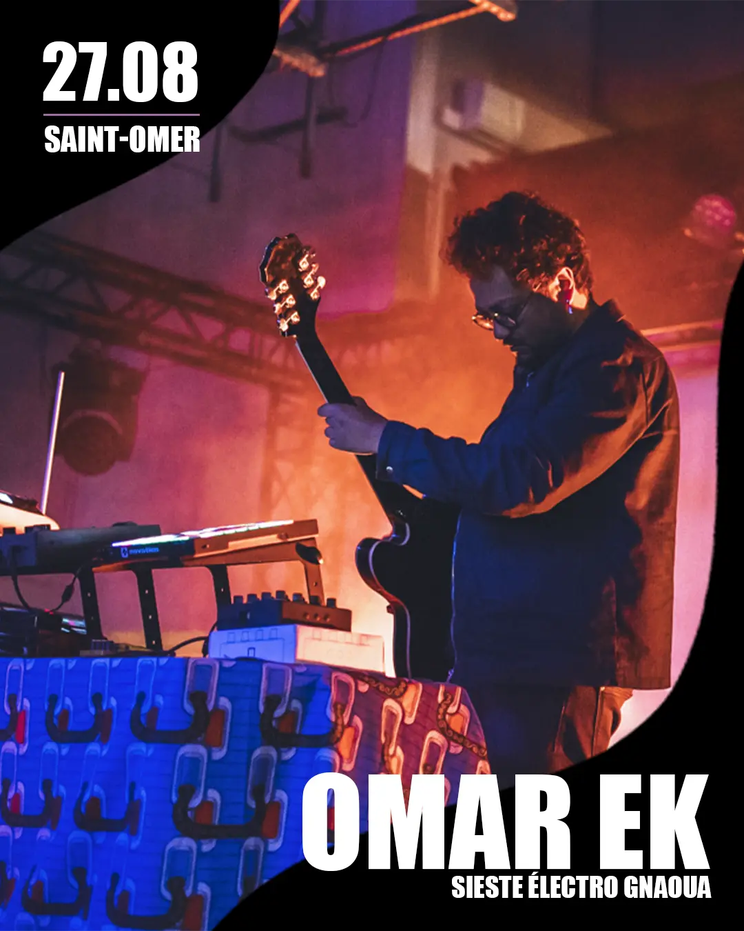 27 août, Concert d'Omar EK à Saint-Omer