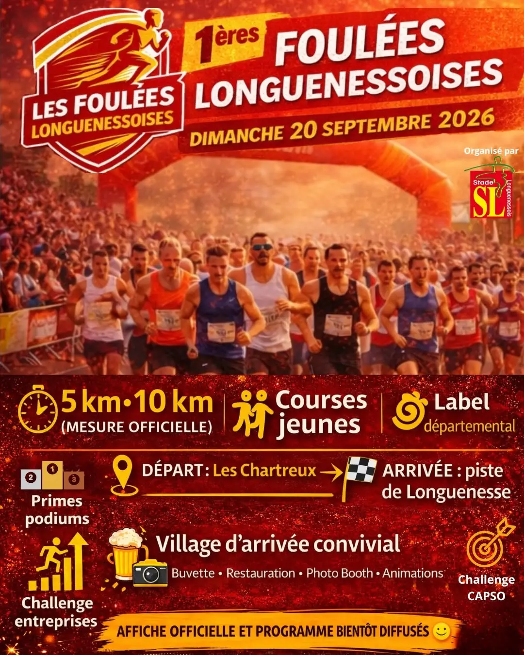 20 septembre, 1ères Foulées Longuenessoises