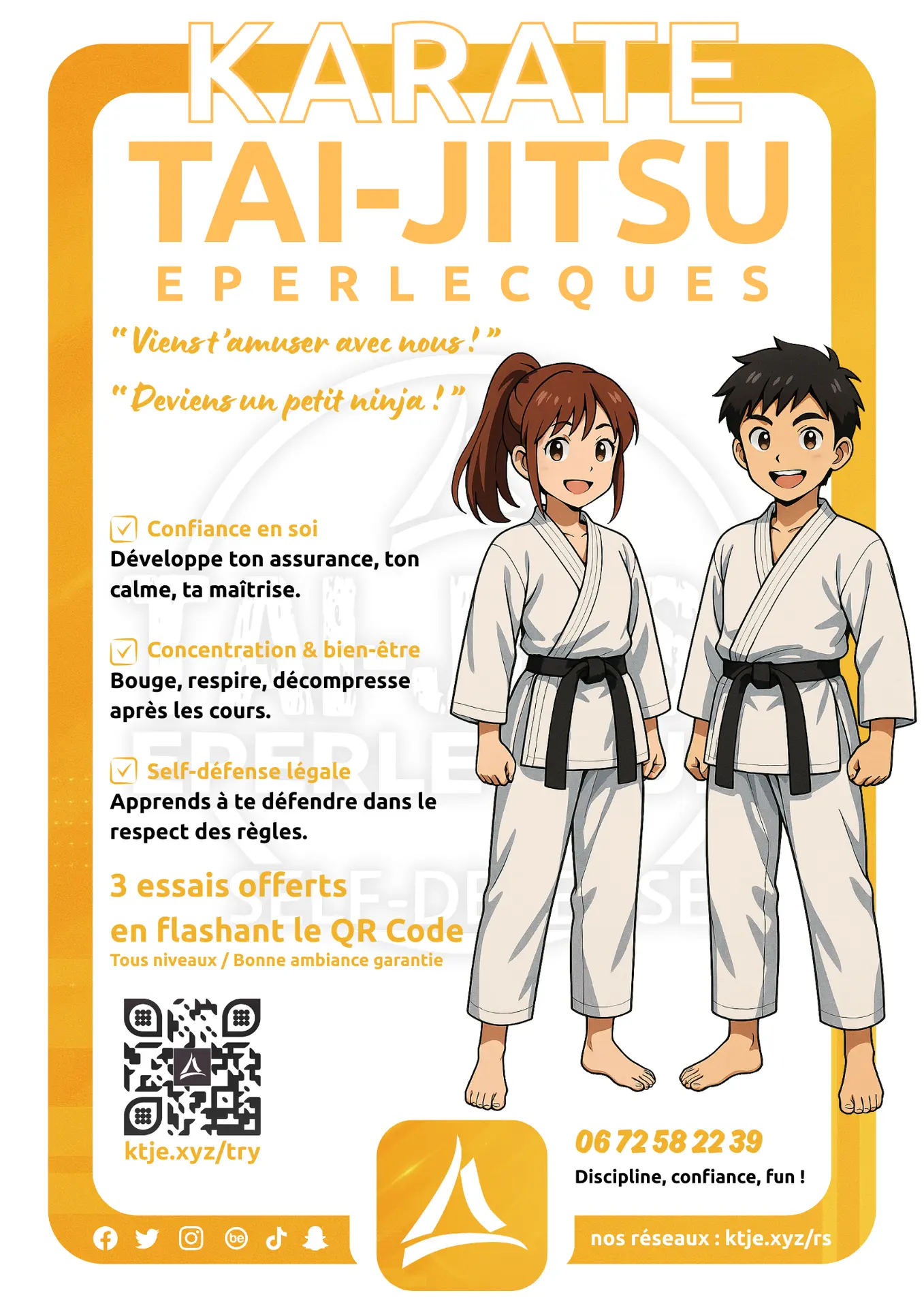 Karaté Tai Jitsu Enfants
