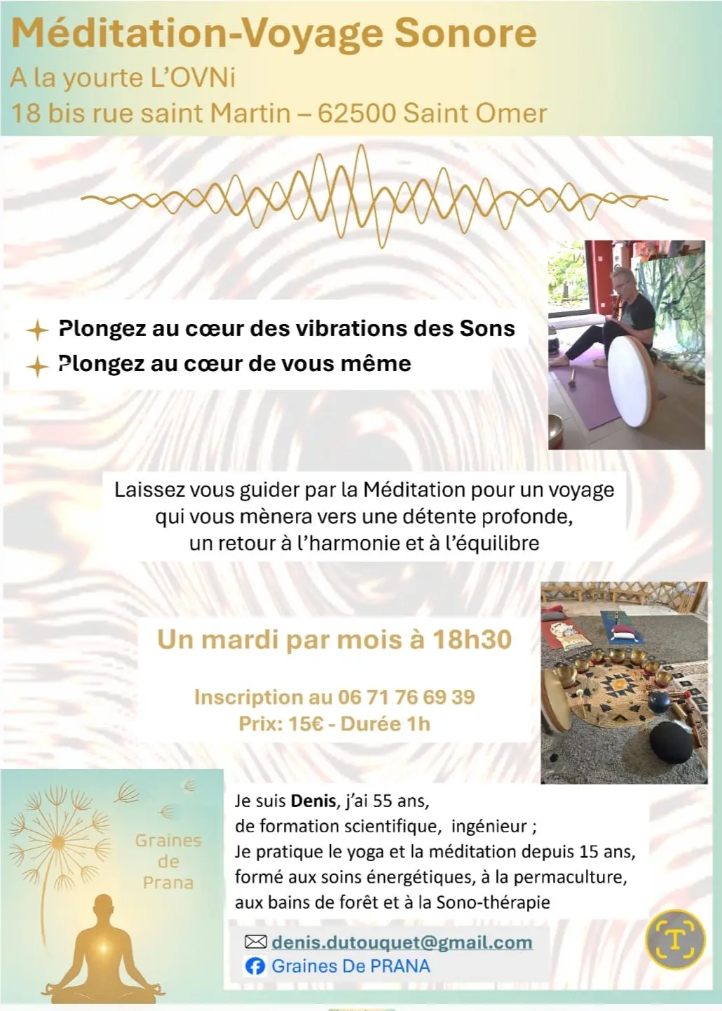 2025-2026 Méditation-Voyage Sonore avec Denis