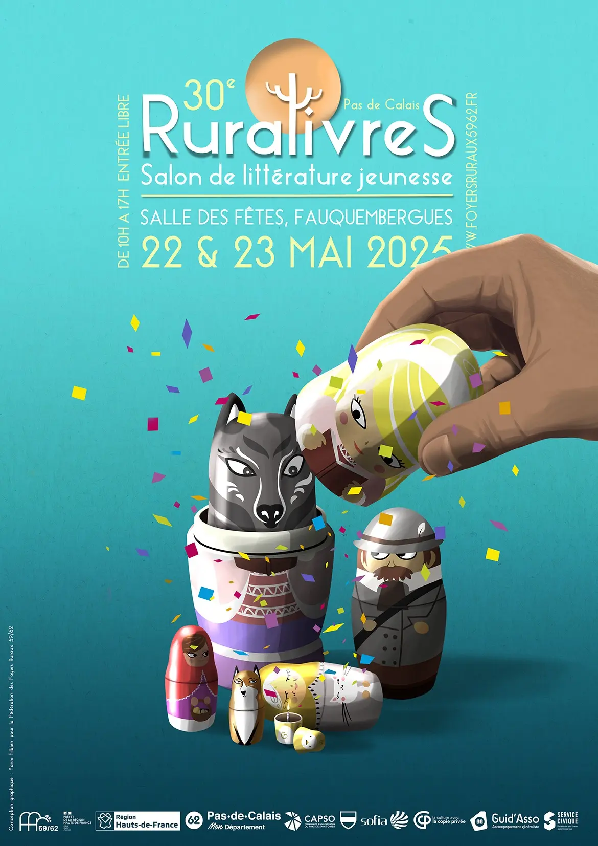 Les 22 et 23 mai, Salon Ruralivres à Fauquembergues