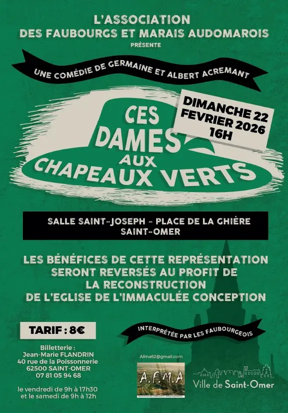 22 février, Ces Dames aux Chapeaux Verts