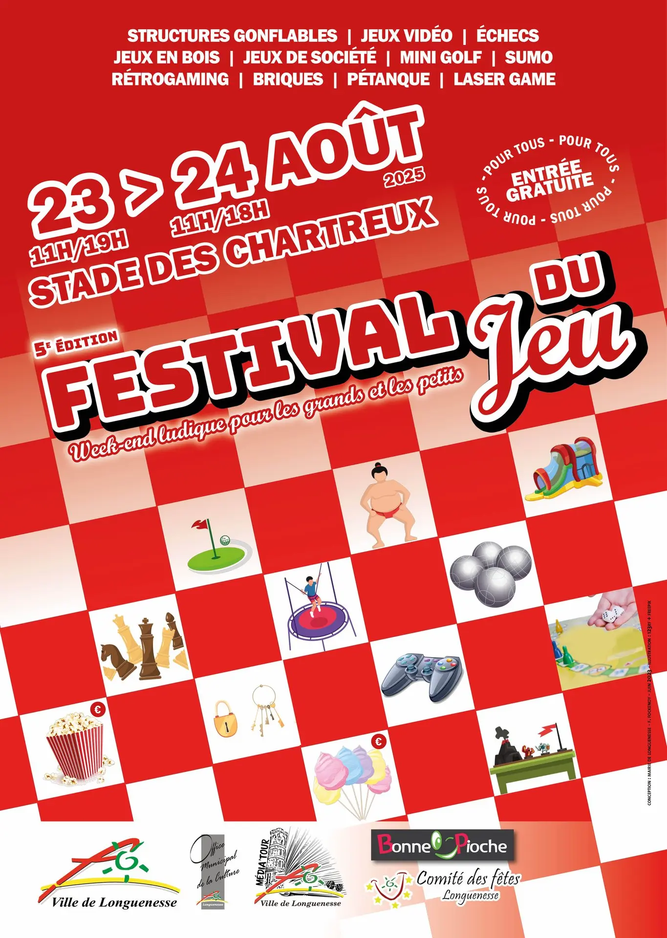 23 et 24 août à Longuenesse : Fête du jeu