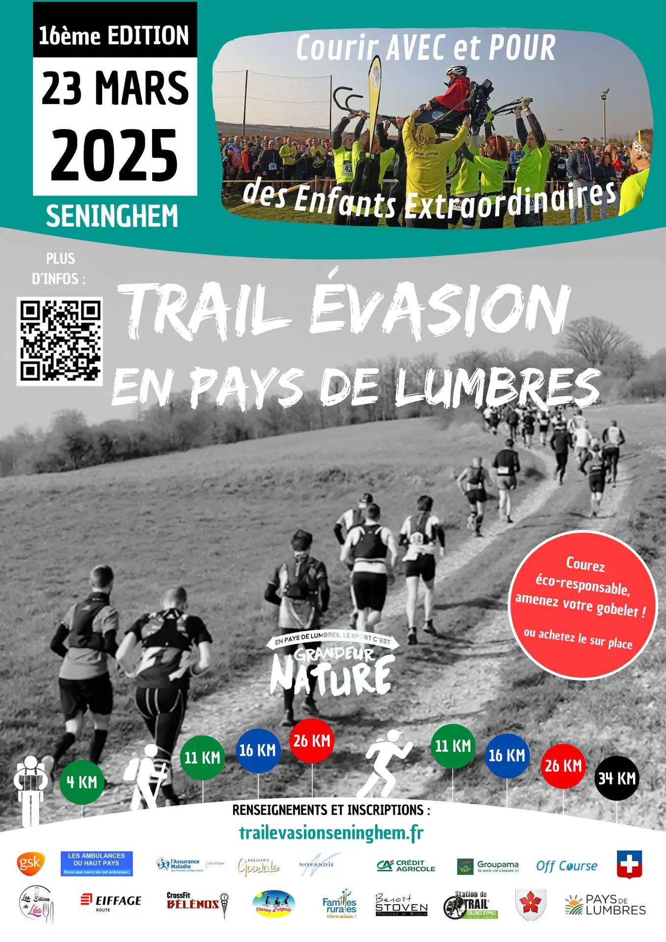 23 mars, Trail évasion 2025