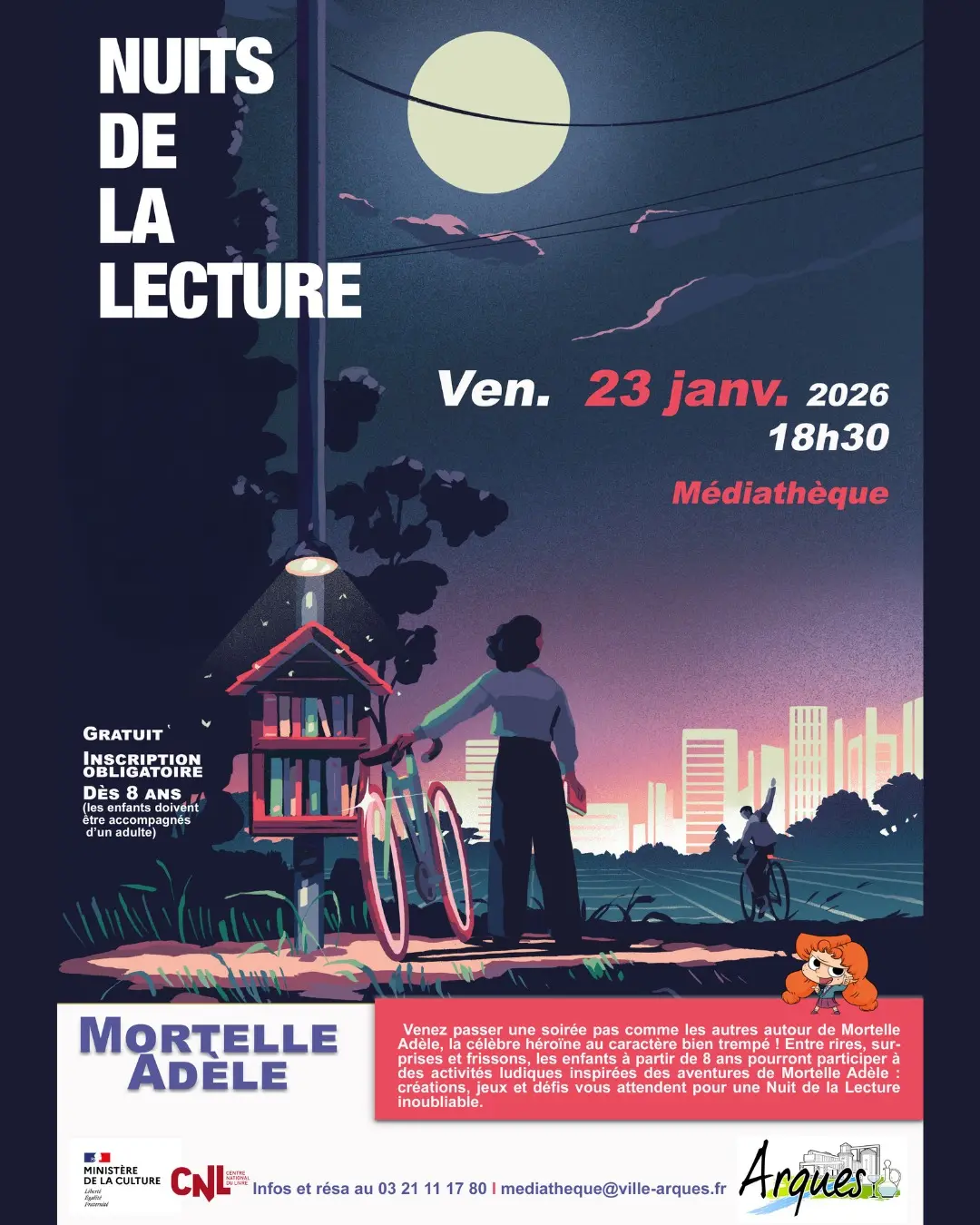 23 janv_Affiche Nuit de la Lecture Arques