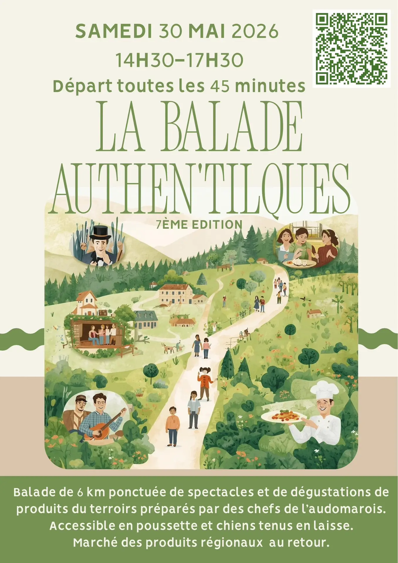30 mai, 7e édition de la balade Authen'Tilques