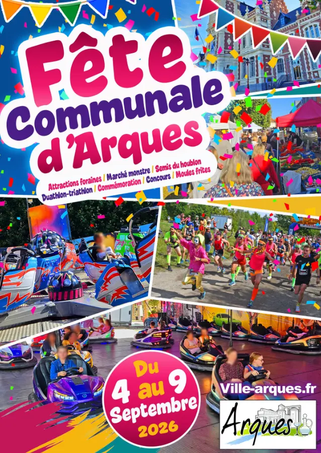 Du 4 au 9 Fête communale d'Arques