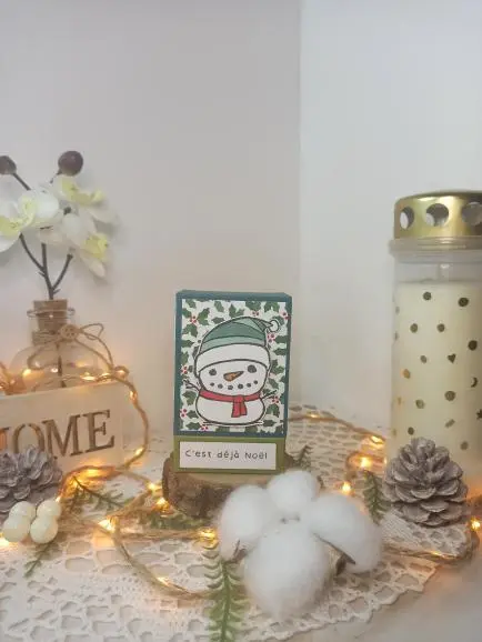 Boîte de Noël fermée