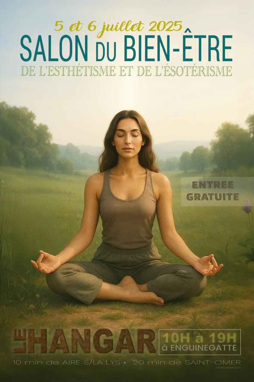 5 et 6 juillet, Salon du Bien-être au Hangar