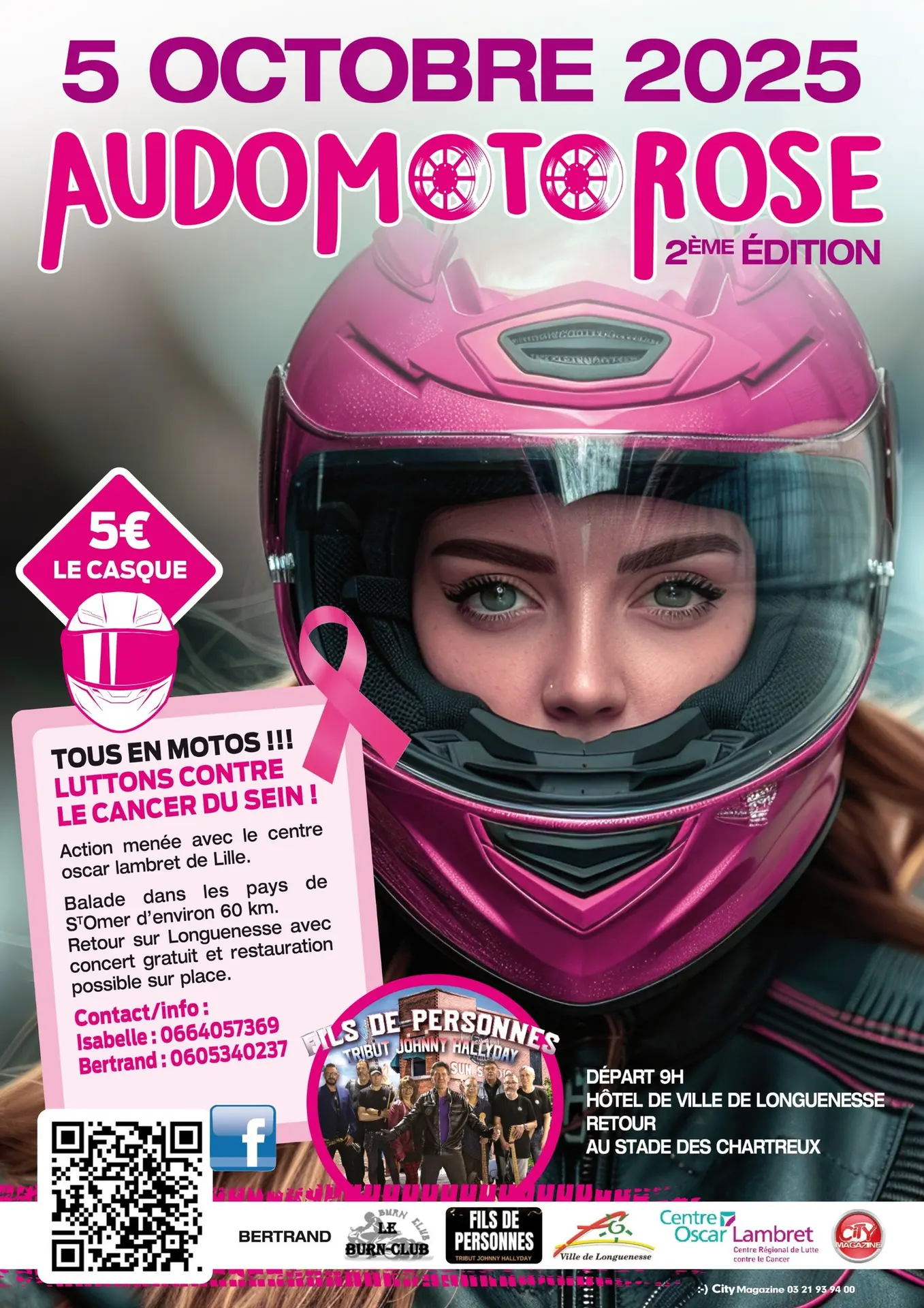 5 oct, AUDO Moto Rose