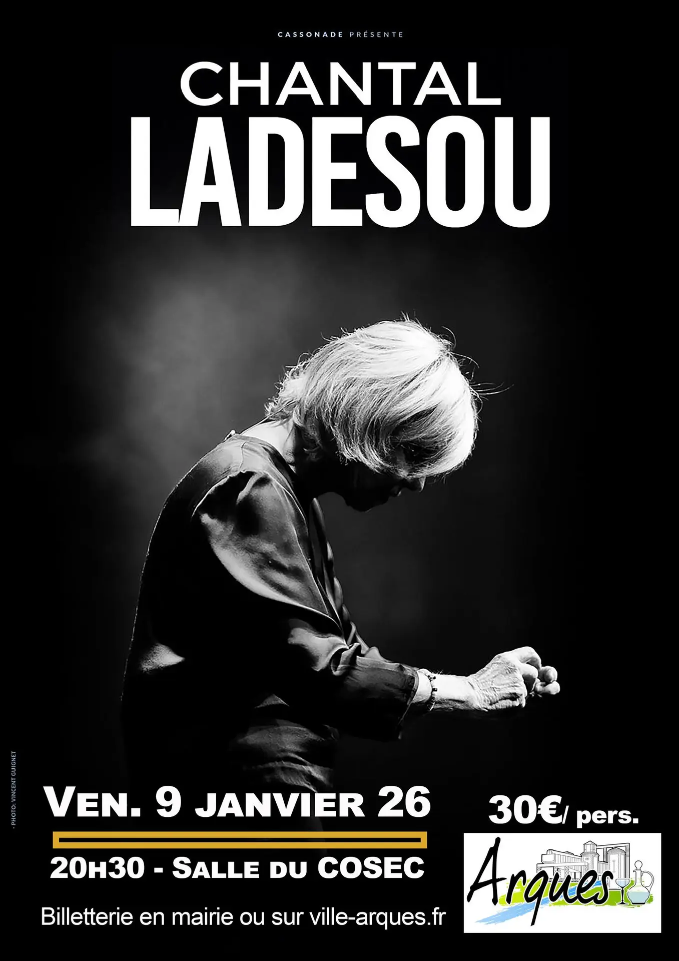 9 janvier 2026, Spectacle Ladesou à Arques