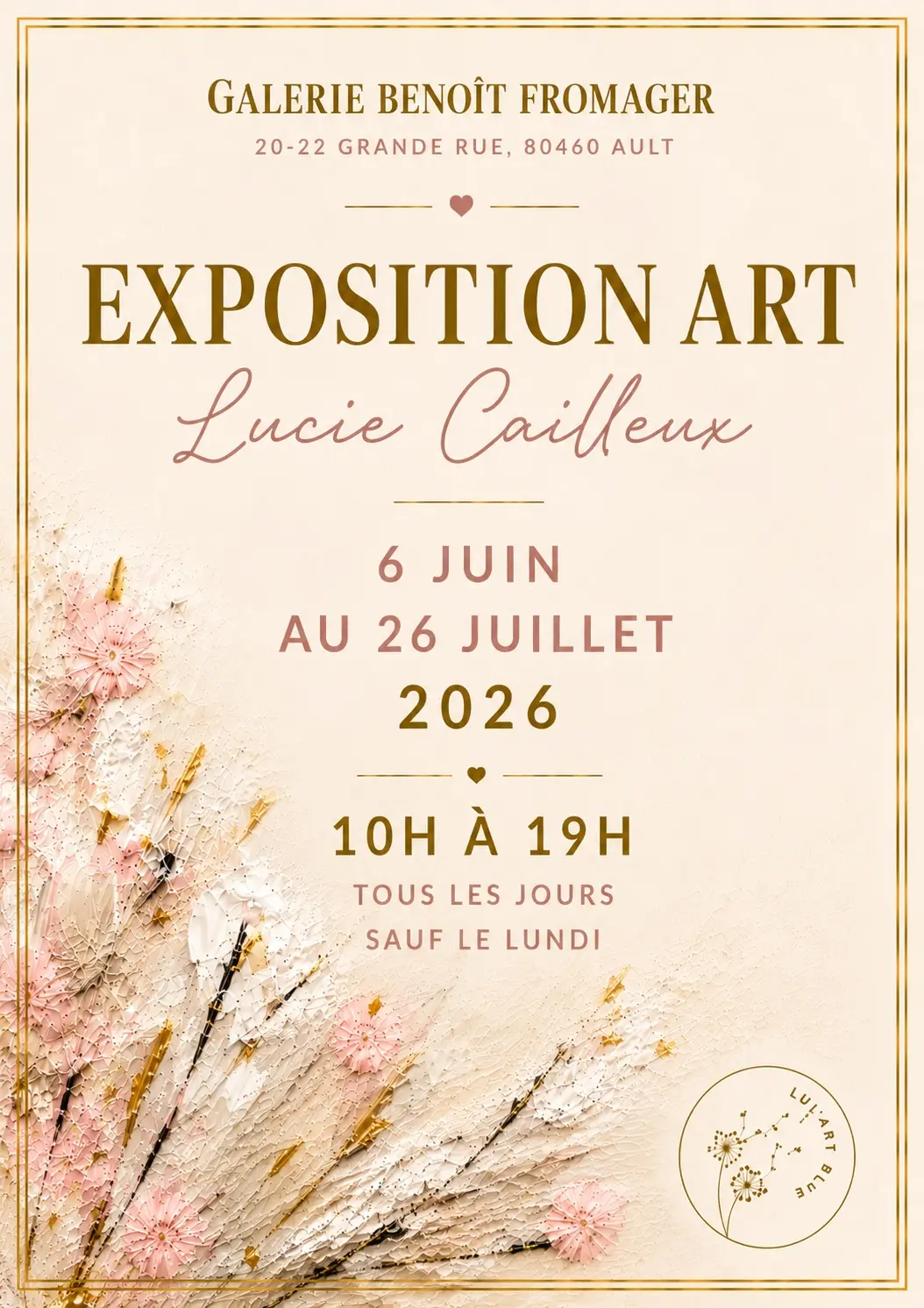 072626 - AULT - Expo Lucie Cailleux juin juillet