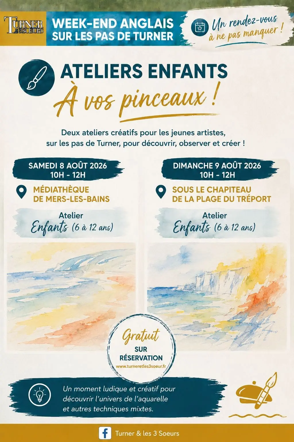 080926 - LE TREPORT - Ateliers enfants à vos pinceaux