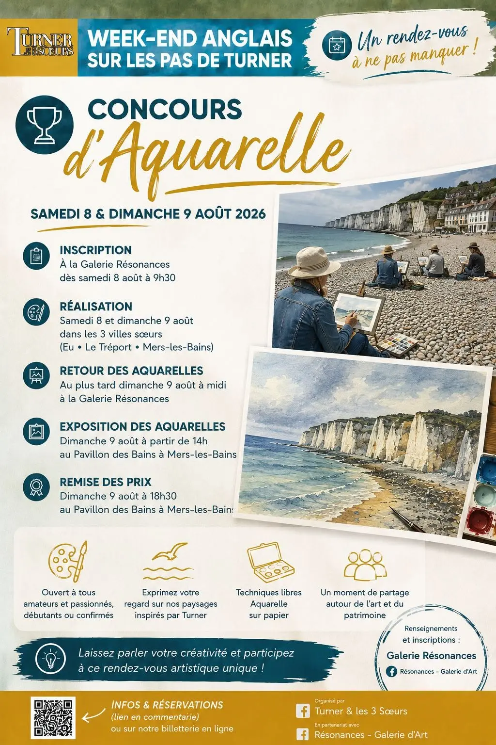 080926 - Le Tréport - Concours d'aquarelle