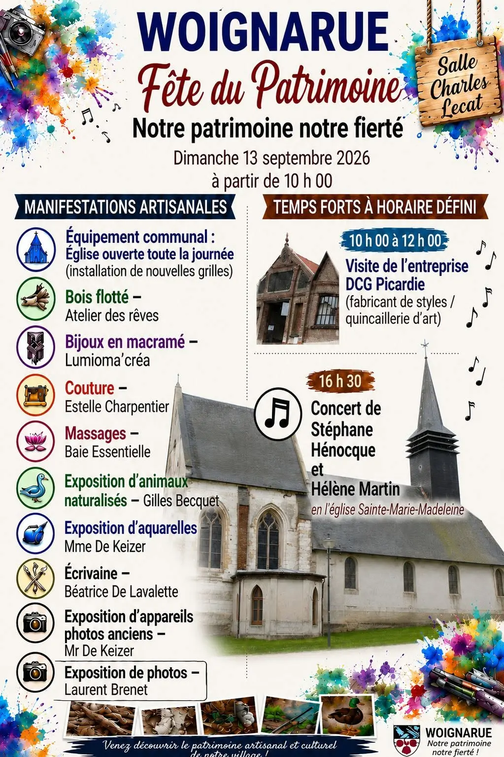 091326 - WOIGNARUE - Fête du Patrimoine