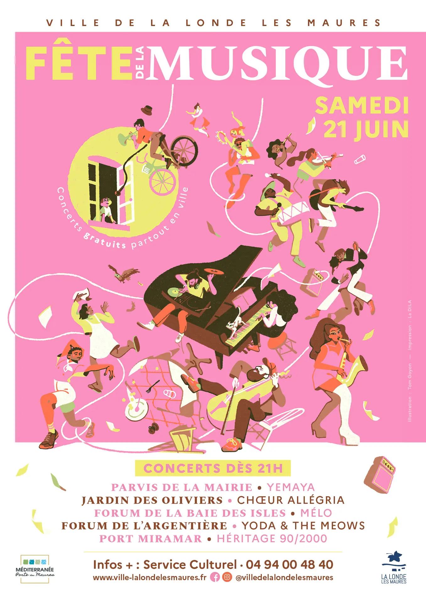 La fête de la musique en Méditerranée porte des Maures