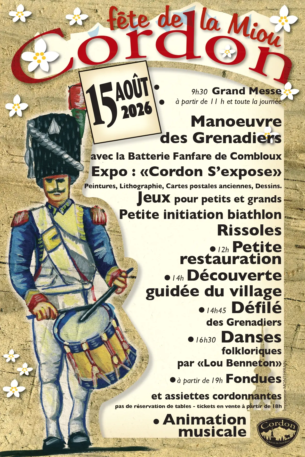 Affiche Fête de la Miou