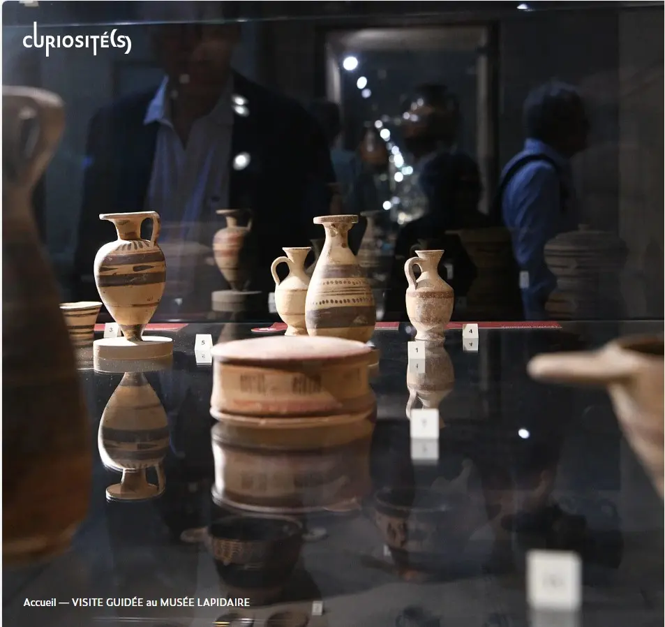 Visite guidée au musée Lapidaire - La céramique antique_Avignon