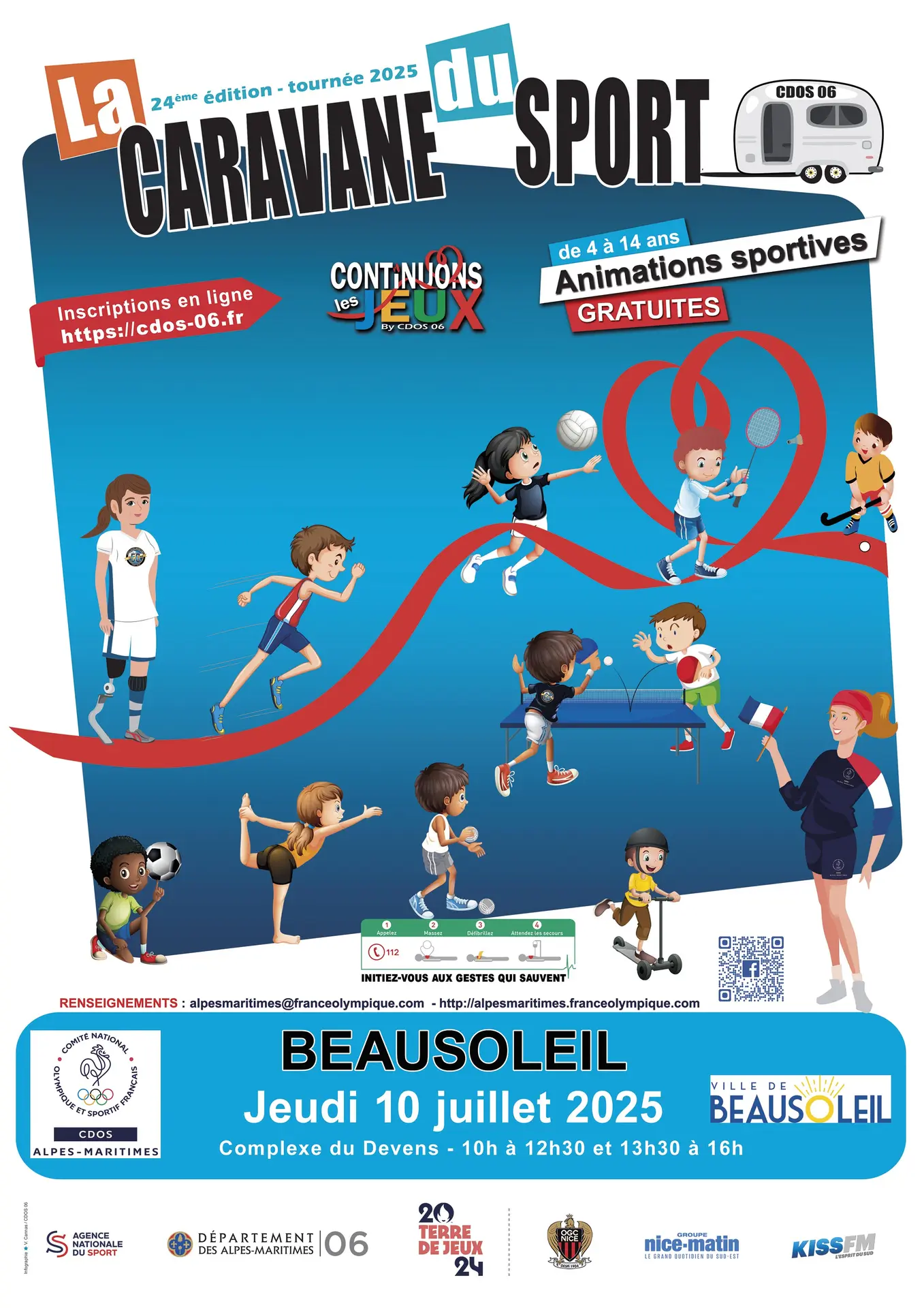 La caravane du sport 2025_Beausoleil