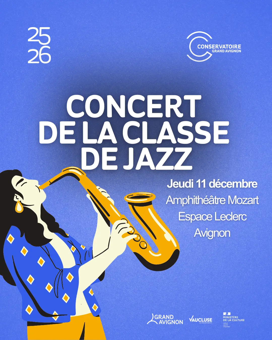 Concert de la classe de jazz_Avignon