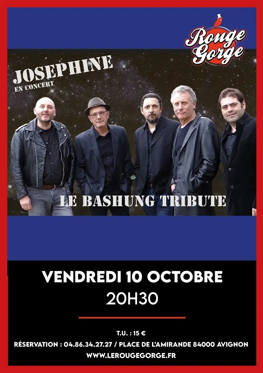 Joséphine, Tribute à Alain Bashung_Avignon
