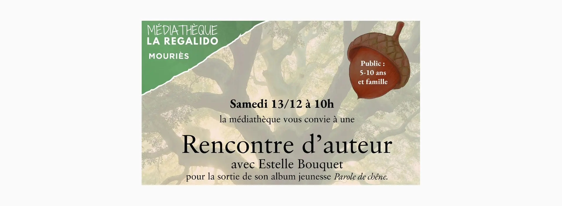 Rencontre d'auteur : Estelle Bouquet_Mouriès_13.12.25