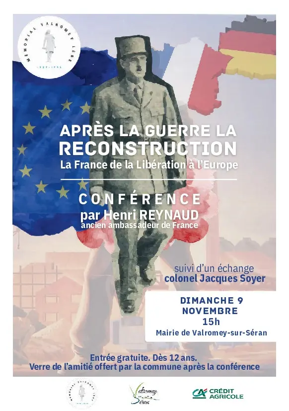 Conférence Après la guerre la reconstruction_Valromey-sur-Séran