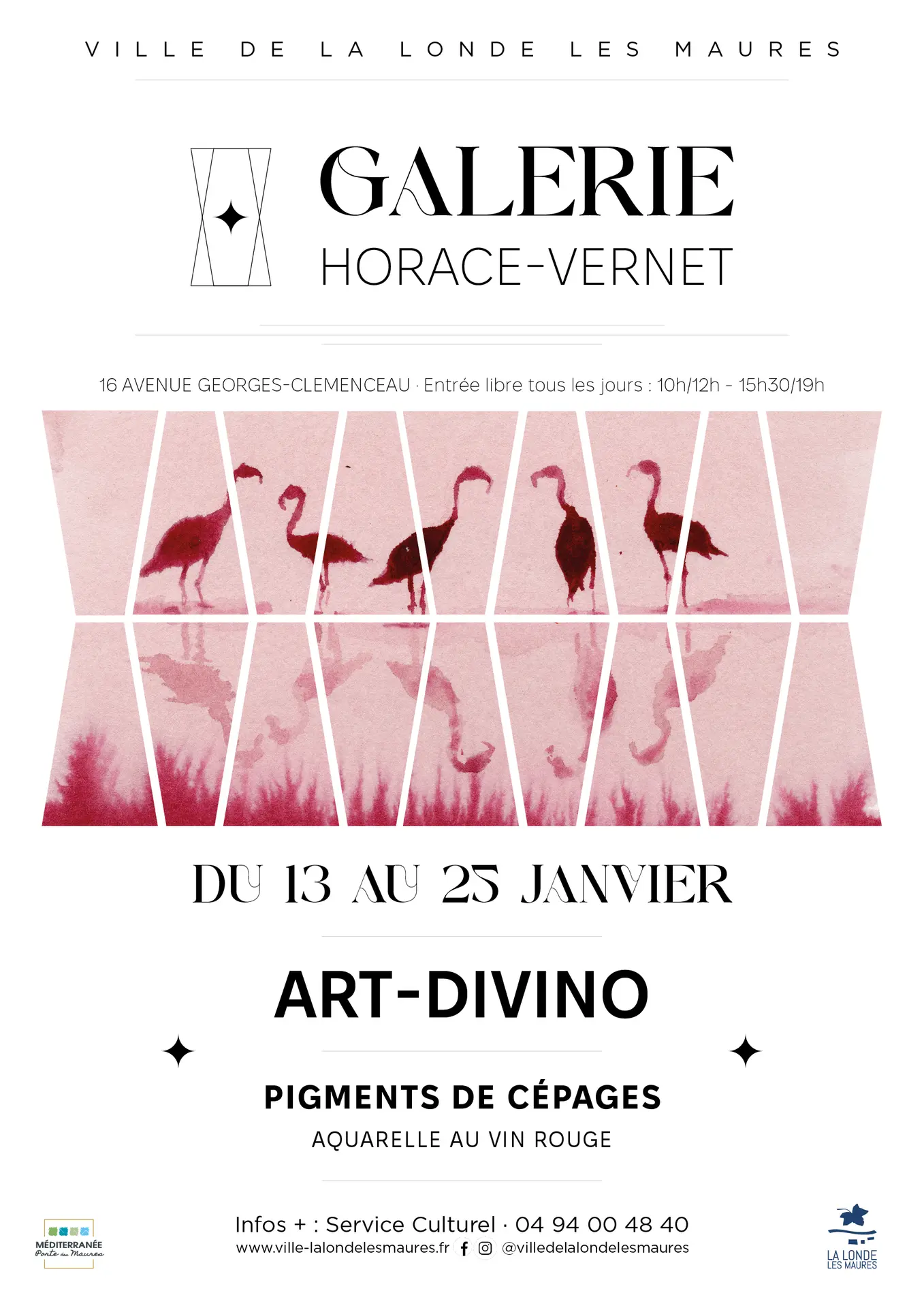 Les expositions de peintures en Méditerranée porte des Maures