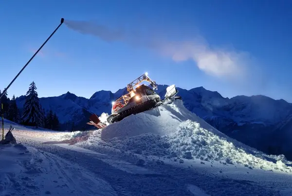 Dameuse au lever du soleil