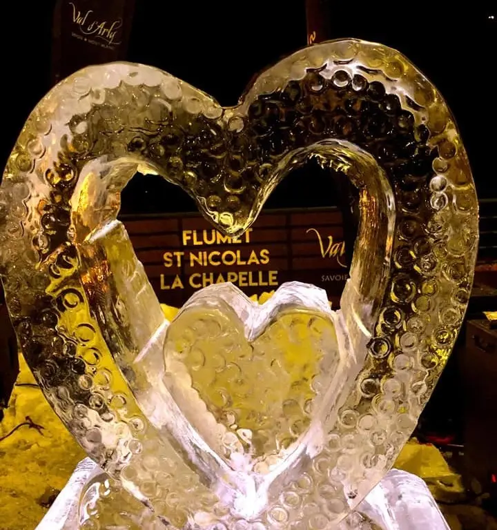 Photo sculpture sur glace