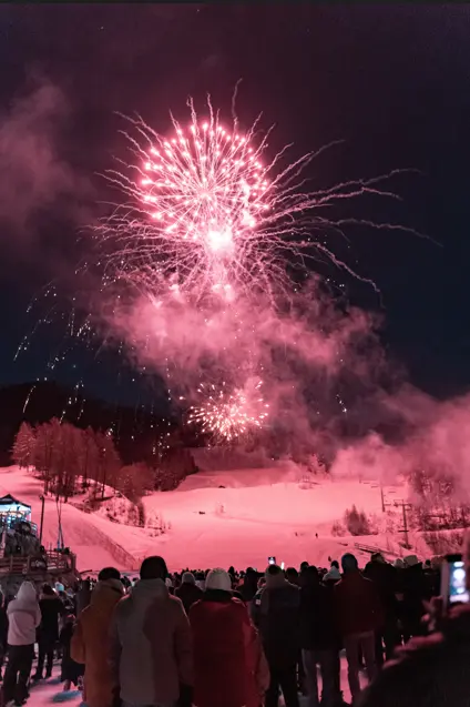 Nouvel an : grand feu d'artifice_Les Orres