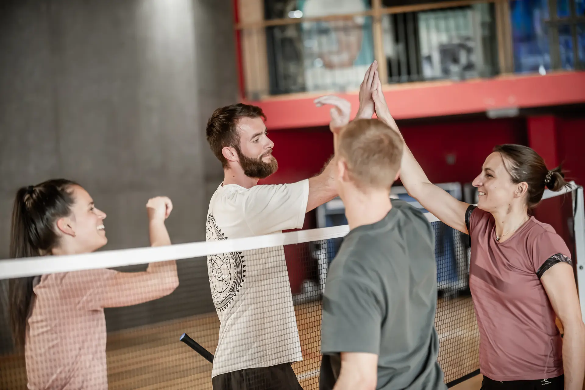Tournoi de tennis volley_Val-d'Isère